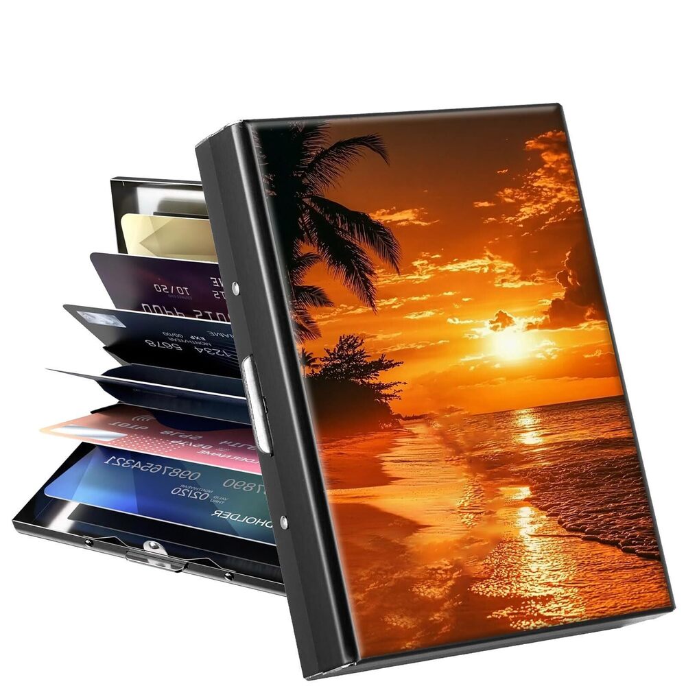 3788 Metal Wallet, Credit Card Holder Girls, RFID Blocking Aluminum Wallet